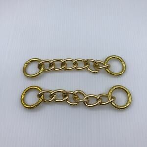 Retired MICHE Bag Gold-Tone Chain Handle Extensions & Rings Hardware